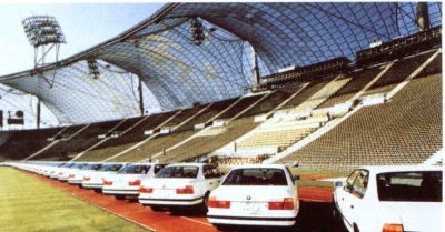 BMW 5series Munich Olympic Stadium 1988