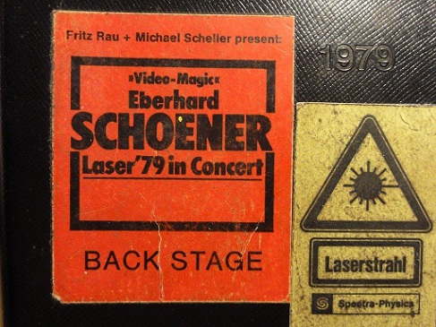 Video Magic : Eberhard Schoener & The Police : Laser '79 in Concert : Backstagepass
