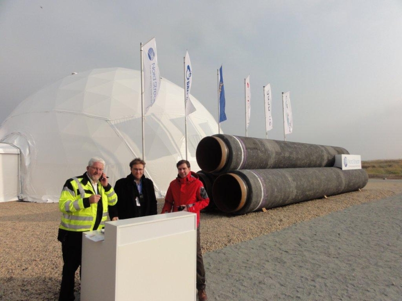 eventpower core team Nord Stream 2011 logistics