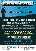 freefall festival poster 2010