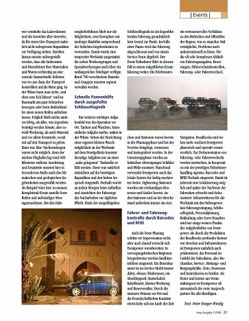 mep Artikel 01/06 Seite 2 MINI Marokko Fahrzeuglogistik eventpower
